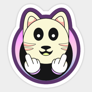 Middle Finger Sticker